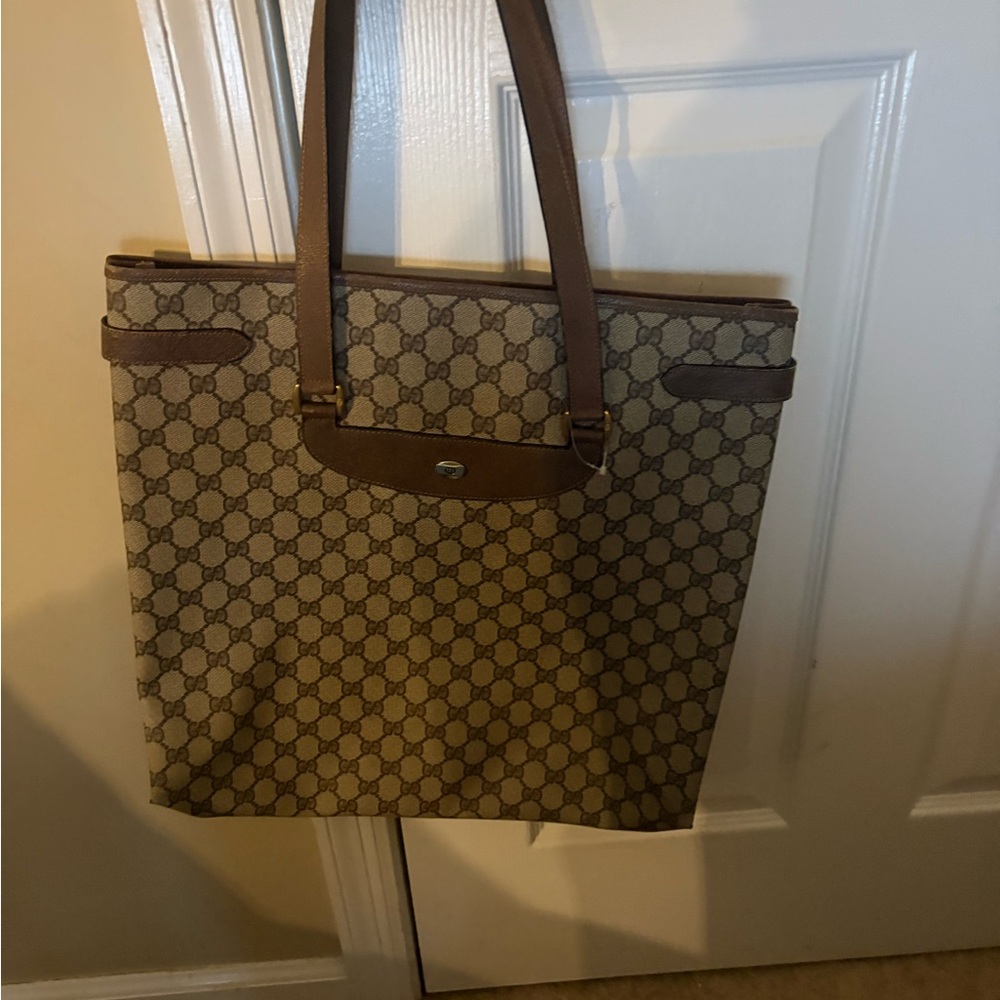 Gucci GG supreme large‎ canvas bag